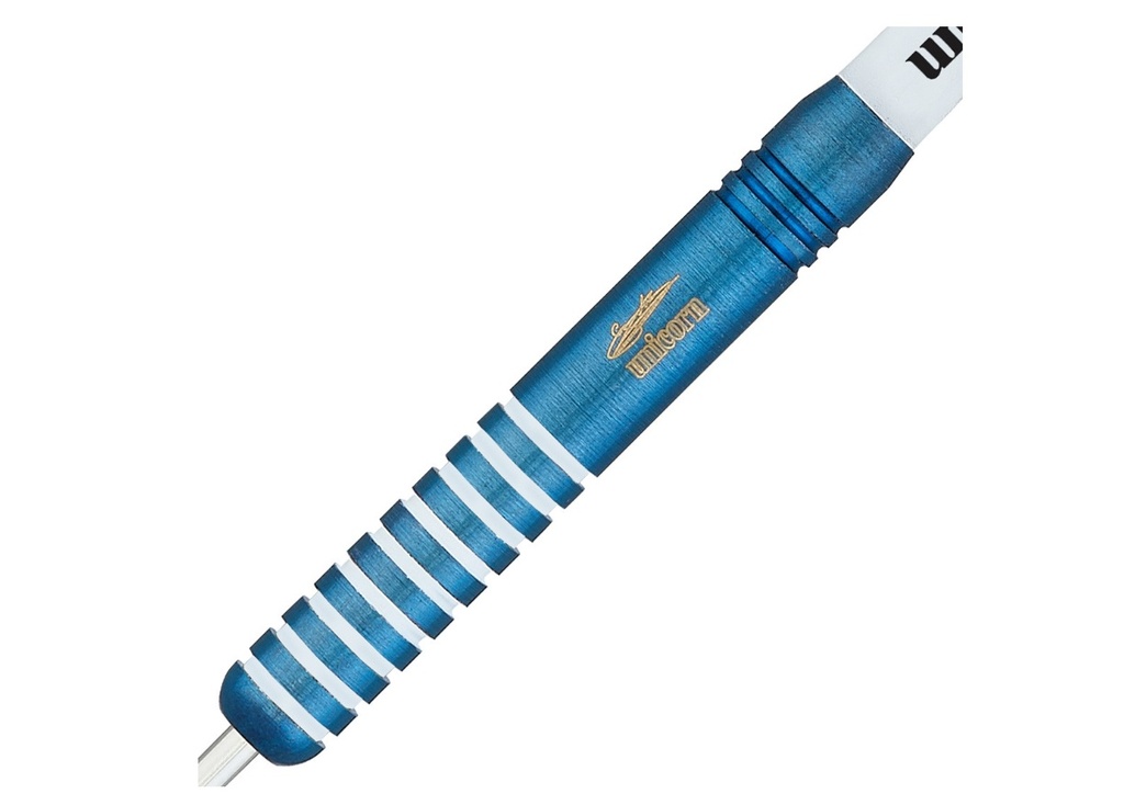 Steel Dart Silver Star Blue Unicorn