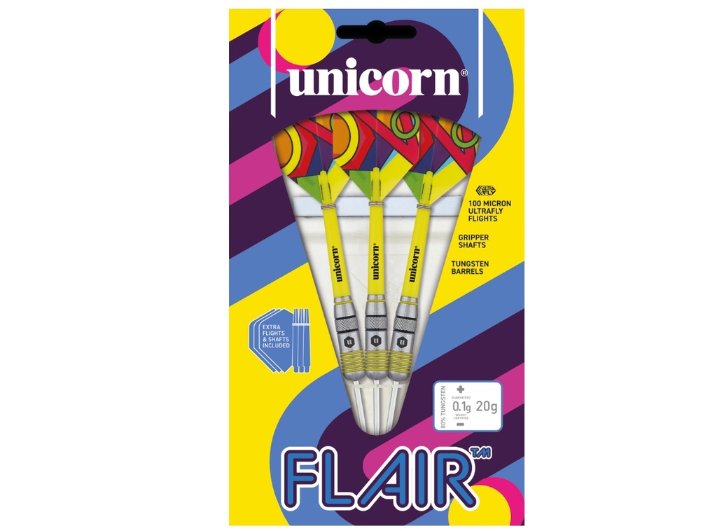 Steel Dart Flair Unicorn