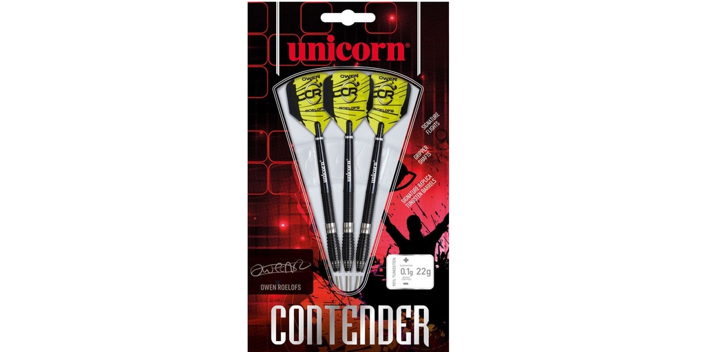 Steel Dart Contender Owen Roelofs Unicorn