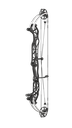 Compound Concept XTS 37 weisser Wurfarm Hoyt
