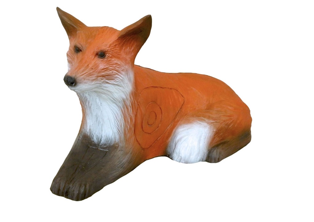 Red fox lying Leitold