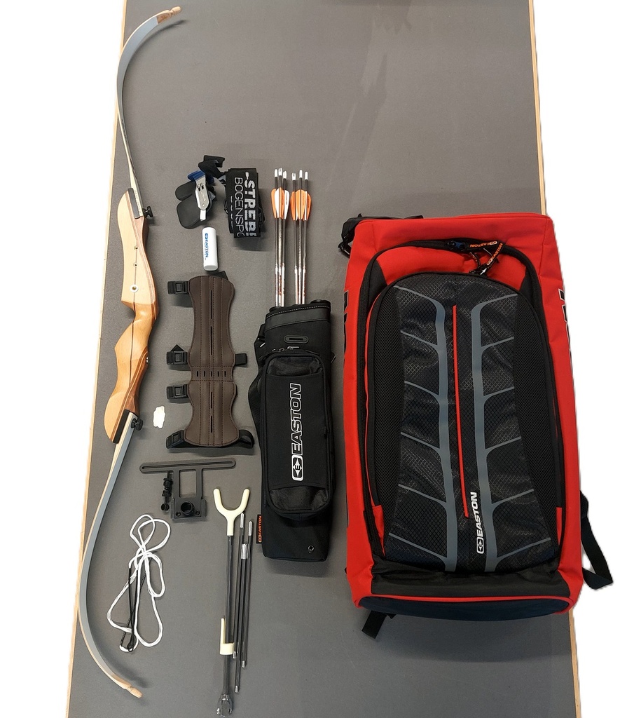 Beginner Recurve Set with Sight 66″
