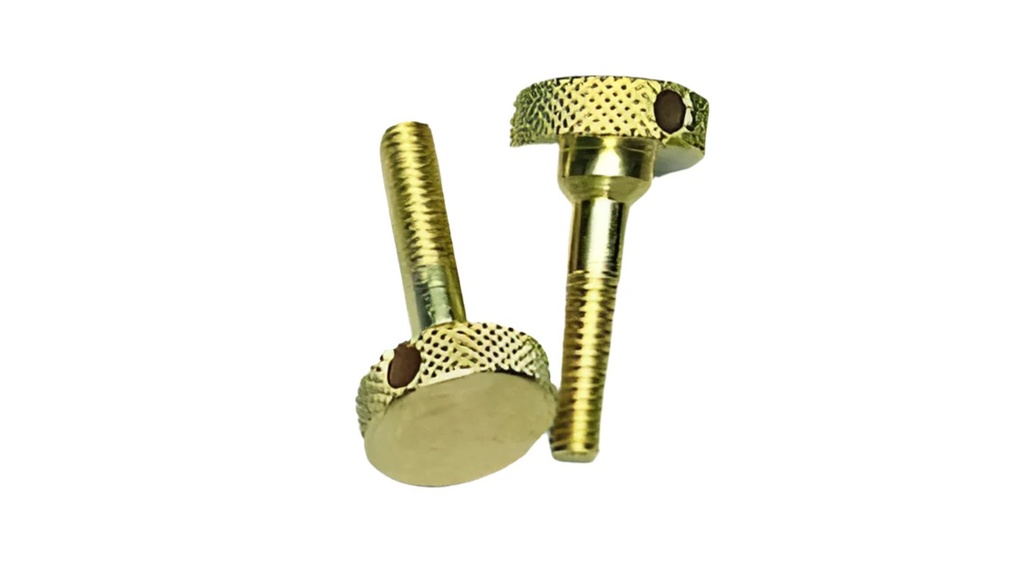 Wurfarmschraube Thumb Brass Bolt Black Widow