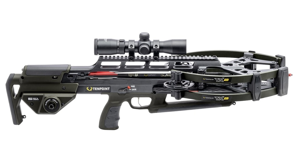Arbalète Flèche TX28 RangeMaster MGreen TenPoint