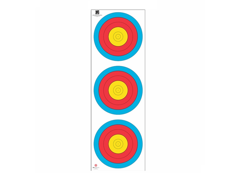 Blason WA 40cm 3-Spot