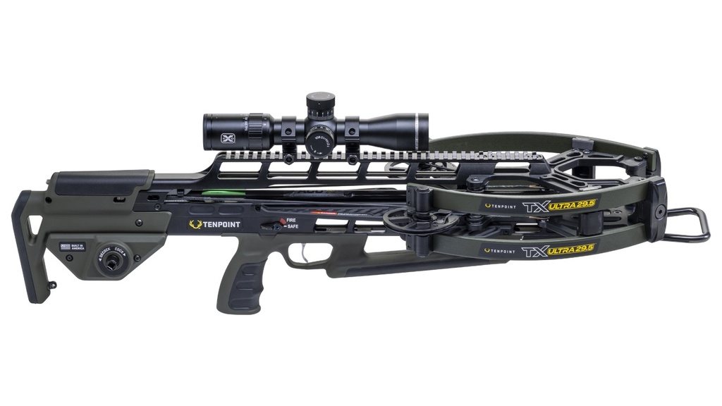 Arrow Crossbow TX Ultra 29.5 Moss Green TenPoint