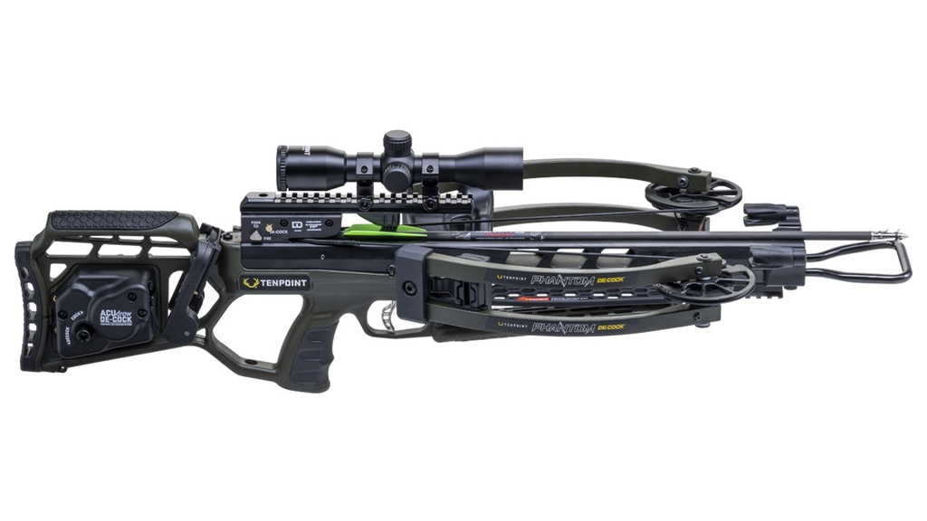 Arrow Crossbow Phantom De-Cook Moss Green TenPoint