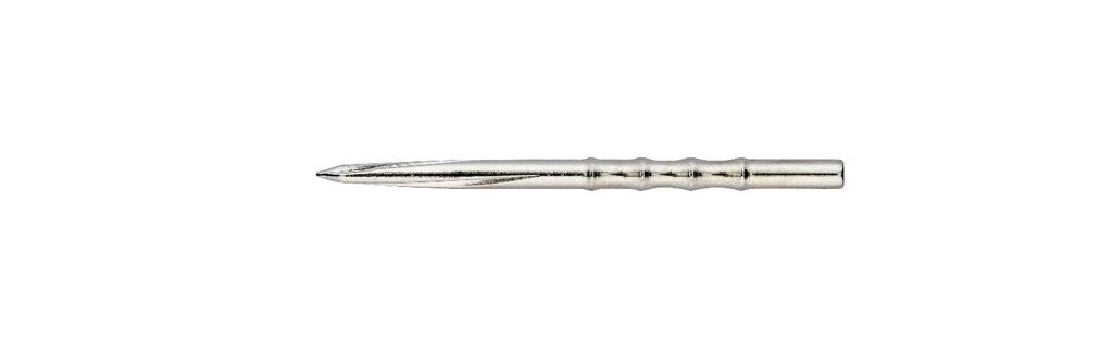 Steel Tip Volute Scalloped Unicorn