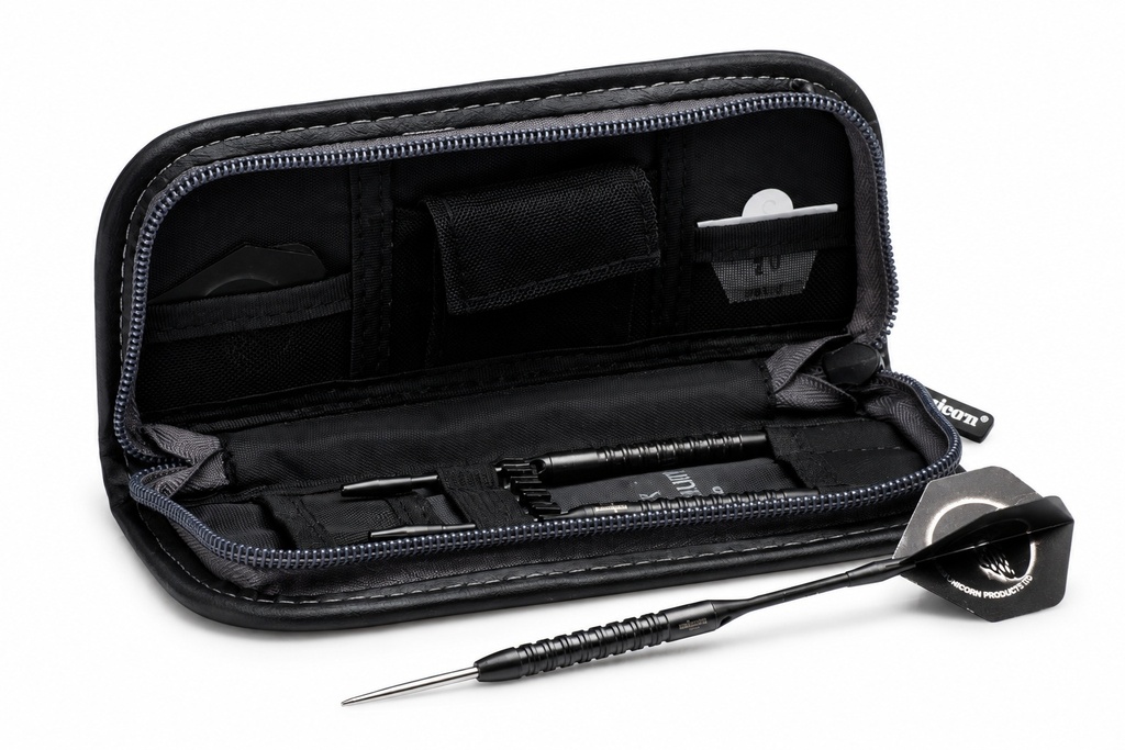 Fléchette En Acier WC Black Titanium Unicorn