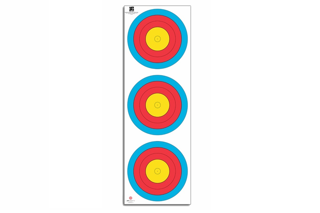 Target Face WA 40cm 3Spot Comp.