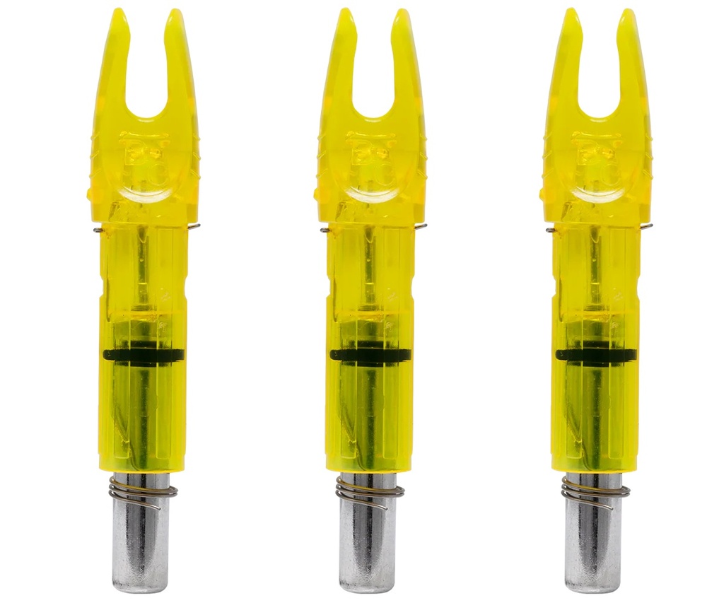Lighted arrow nock S Orange Lumenok