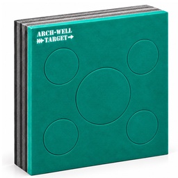 Cible 135x20 1x40cm 4x24cm Kern Arch-Well