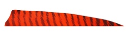 Natural Feather LW Shield 4" Barred