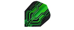 Ailettes Plexus Green Harrows