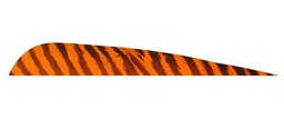 Naturfeder RW Parabol 4" Barred