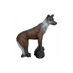 Wolf auf Stein Leitold